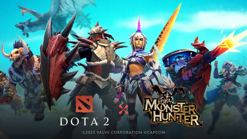 Dota 2 x Monster Hunter Crossover Event Launches Today - RyuArcade