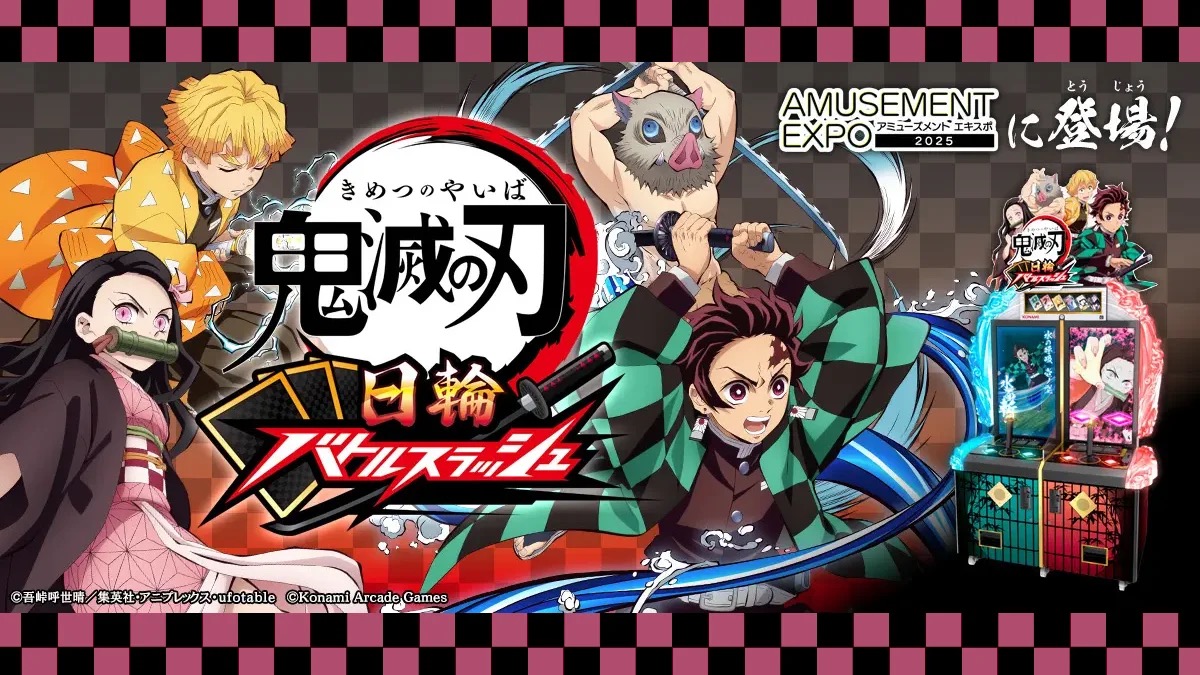 Demon Slayer: Nichirin Battle Slash Brings Sword Combat to Arcades with Card Action Gameplay - RyuArcade