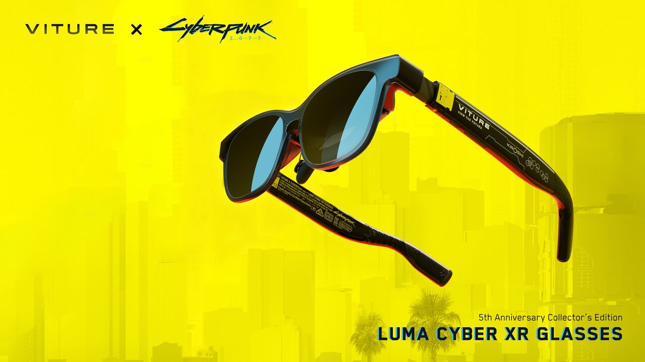 VITURE x Cyberpunk 2077 Luma Cyber XR Glasses Bring Night City to Reality - RyuArcade