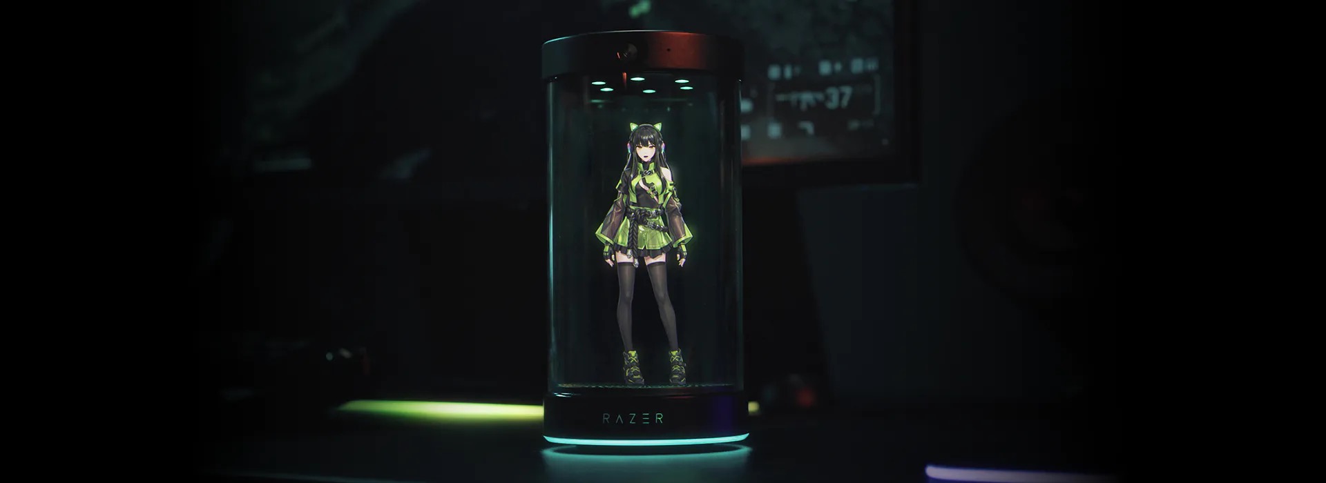 Razer Project AVA: The 3D Hologram AI Companion That Puts Faker On Your Desk - RyuArcade