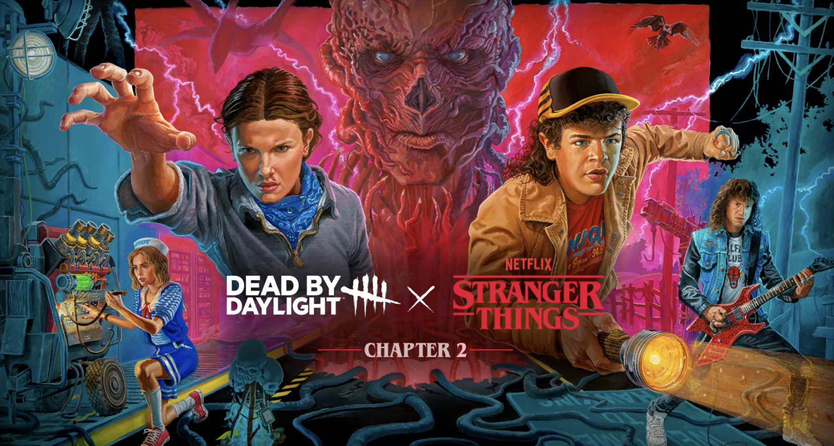 Dead by Daylight: Stranger Things Chapter 2 Brings Vecna, Eleven & Dustin to The Fog - RyuArcade