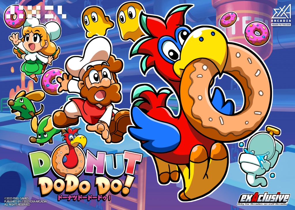 DONUT DODO DO! Hits exA-Arcadia with Pure Arcade Climbing Action - RyuArcade