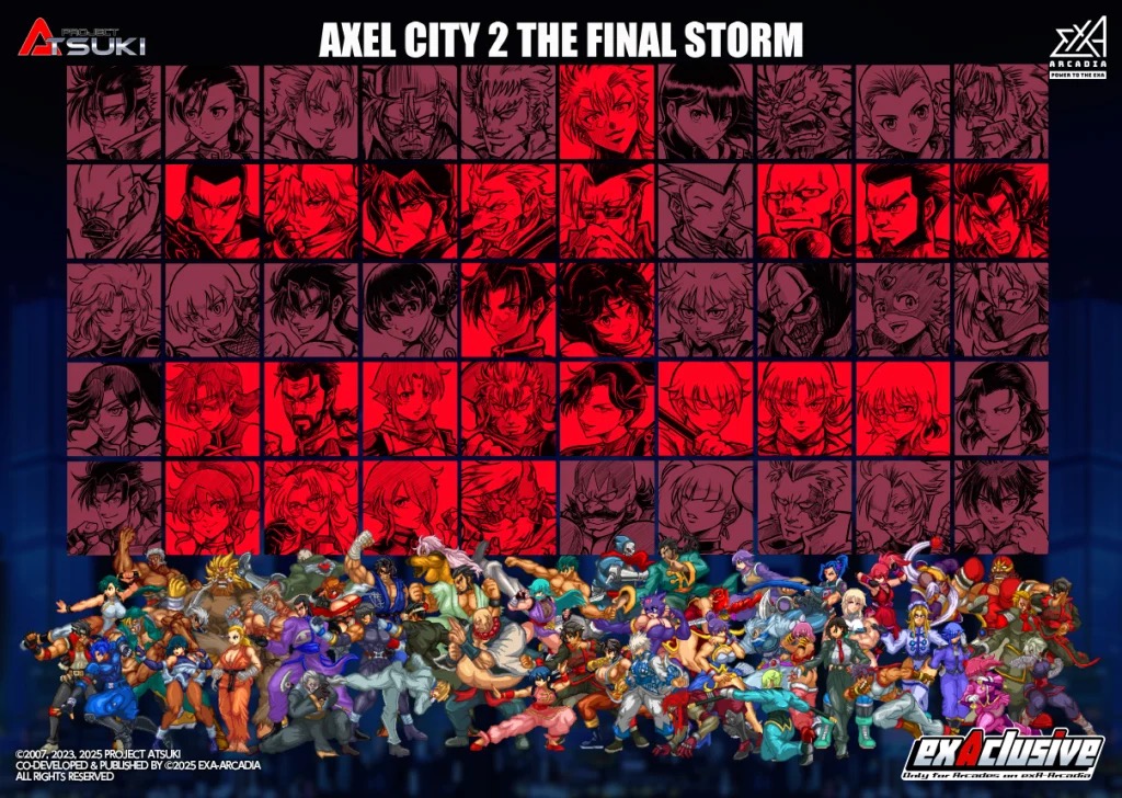 Axel City 2 The Final Storm - 50 Characters, Zero Compromises - RyuArcade