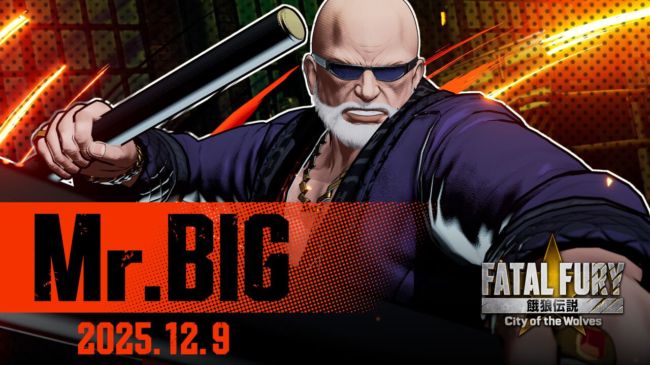 Fatal Fury: City of the Wolves Adds Mr. BIG as Final Season 1 DLC December 9