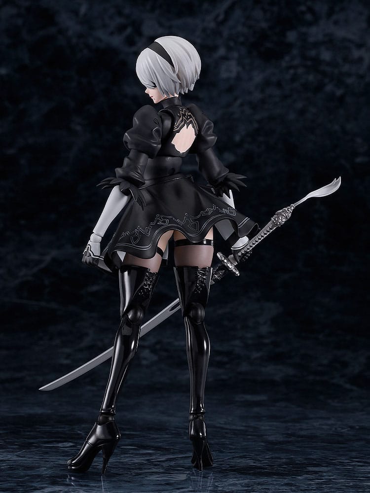 Max Factory Unveils NieR Automata 2B Figma Figure with Four Face Plates