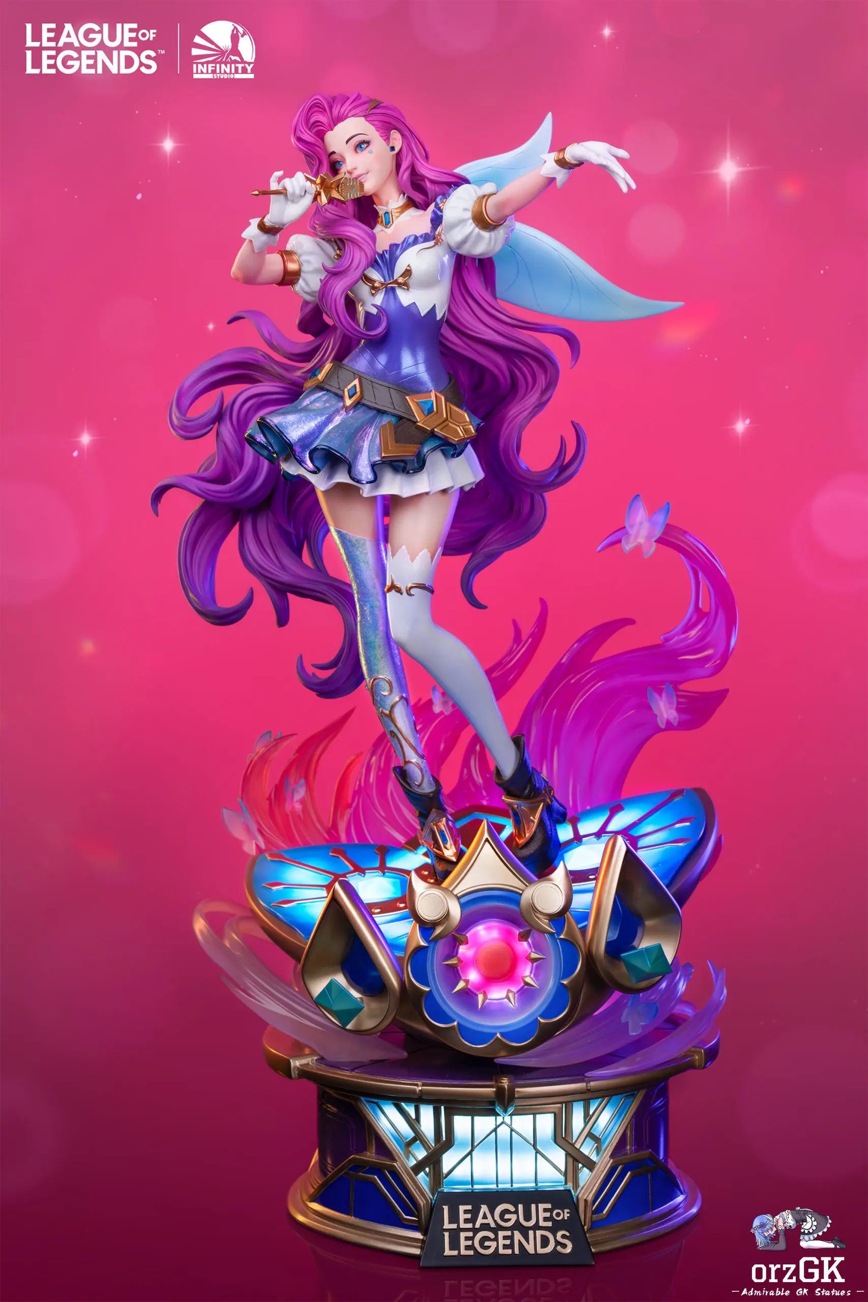 Infinity Studio Unveils Seraphine 1/4 Scale Statue from League of Legends