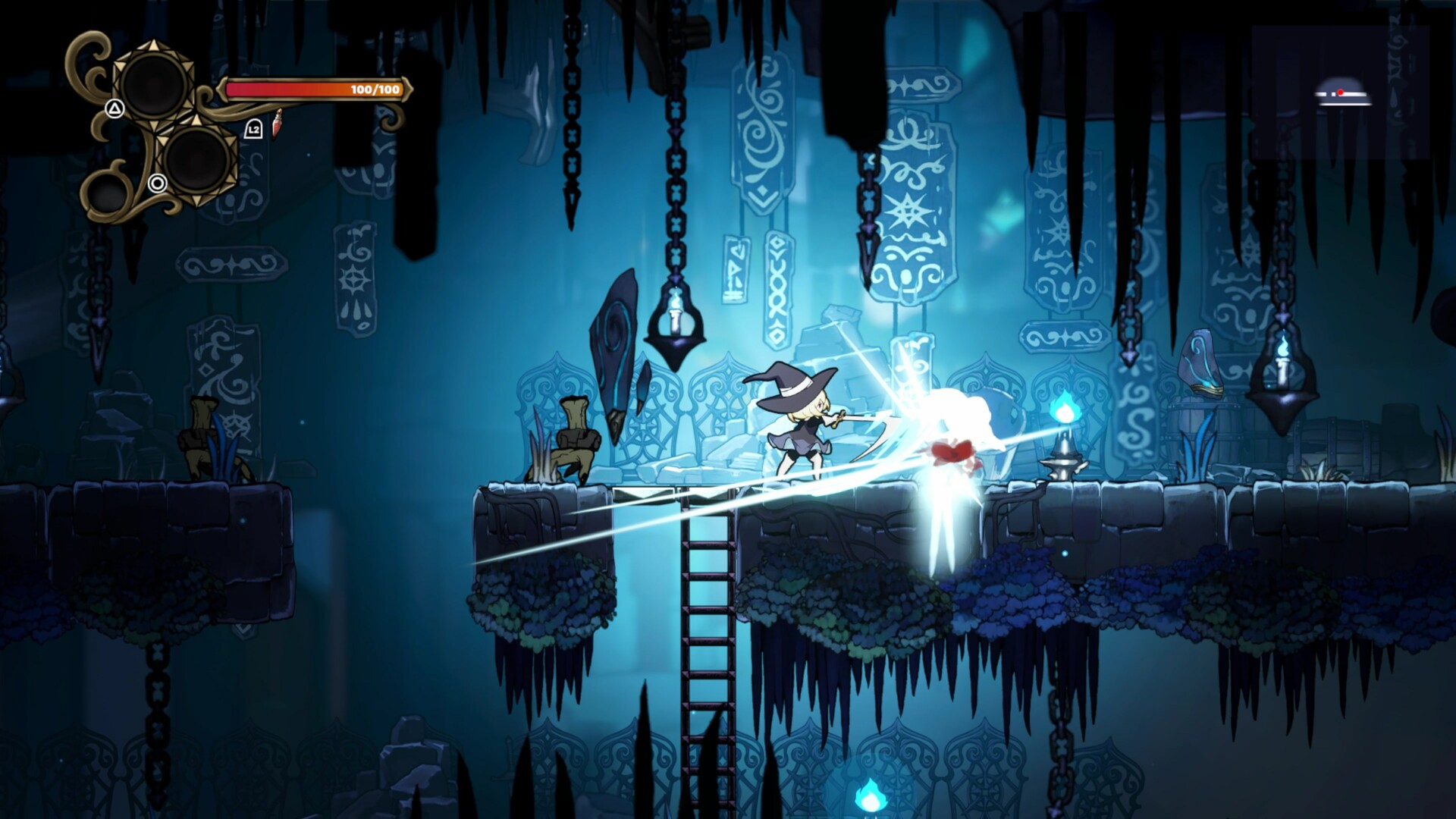 Nevergrave gameplay screenshot