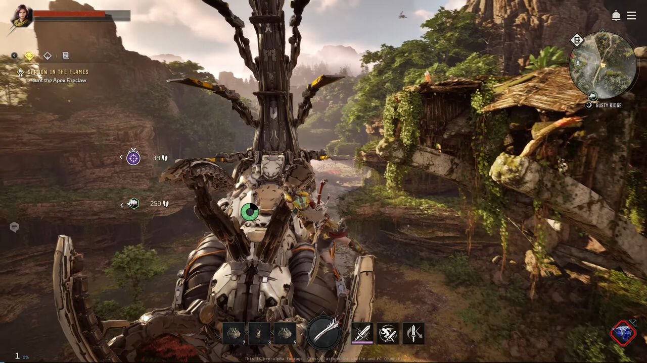 Gameplay UI and mounted combat