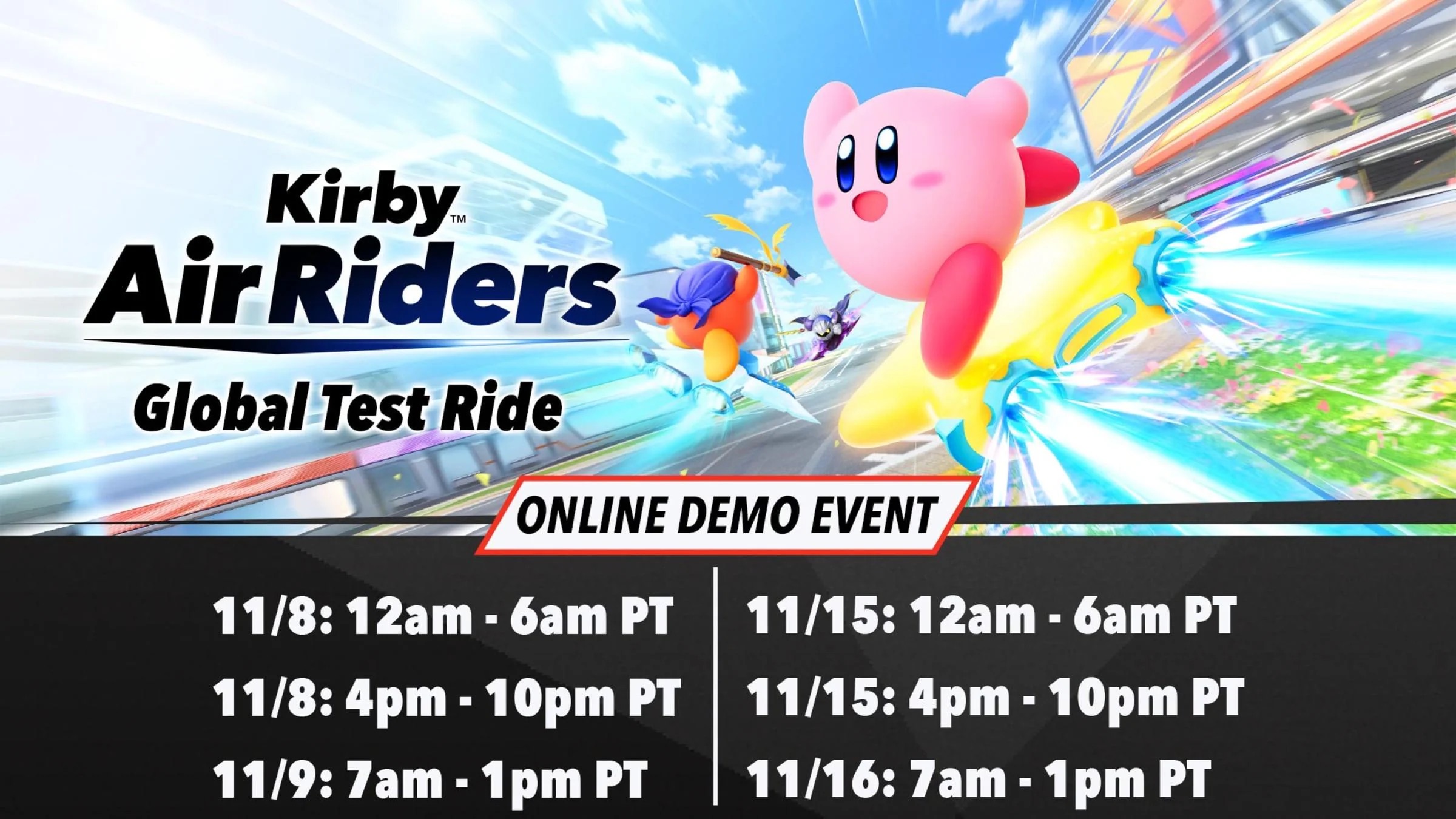 Kirby Air Ride gameplay modes