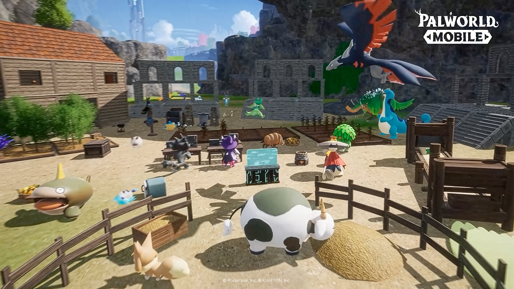 Open-world survival and building