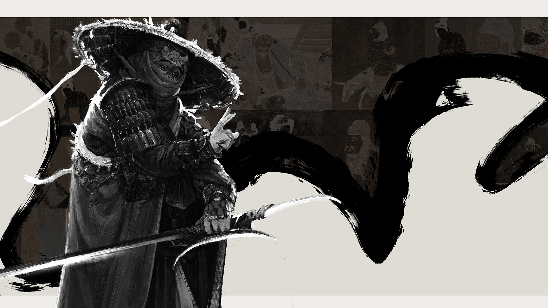 Expansive landscape showcasing 10th-century China