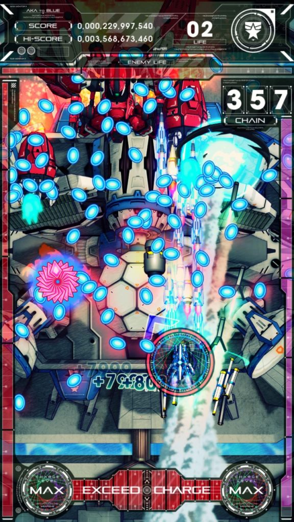AKA & BLUE TYPE-R: exA-Arcadia's Launch Title Brings Cave's Bullet Hell Legacy to Modern Arcades - Image 4