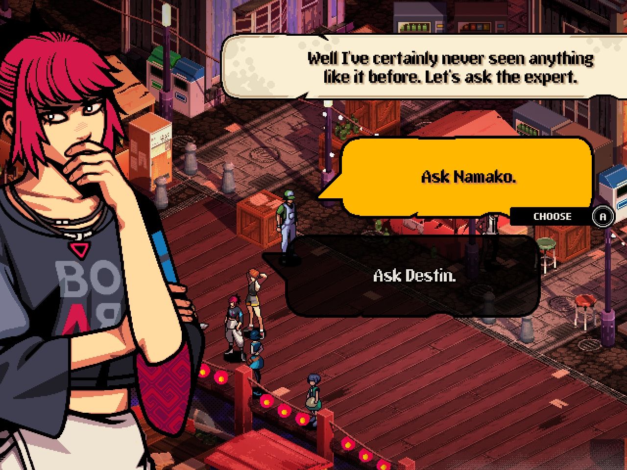 Demonschool - Dialogue Choices