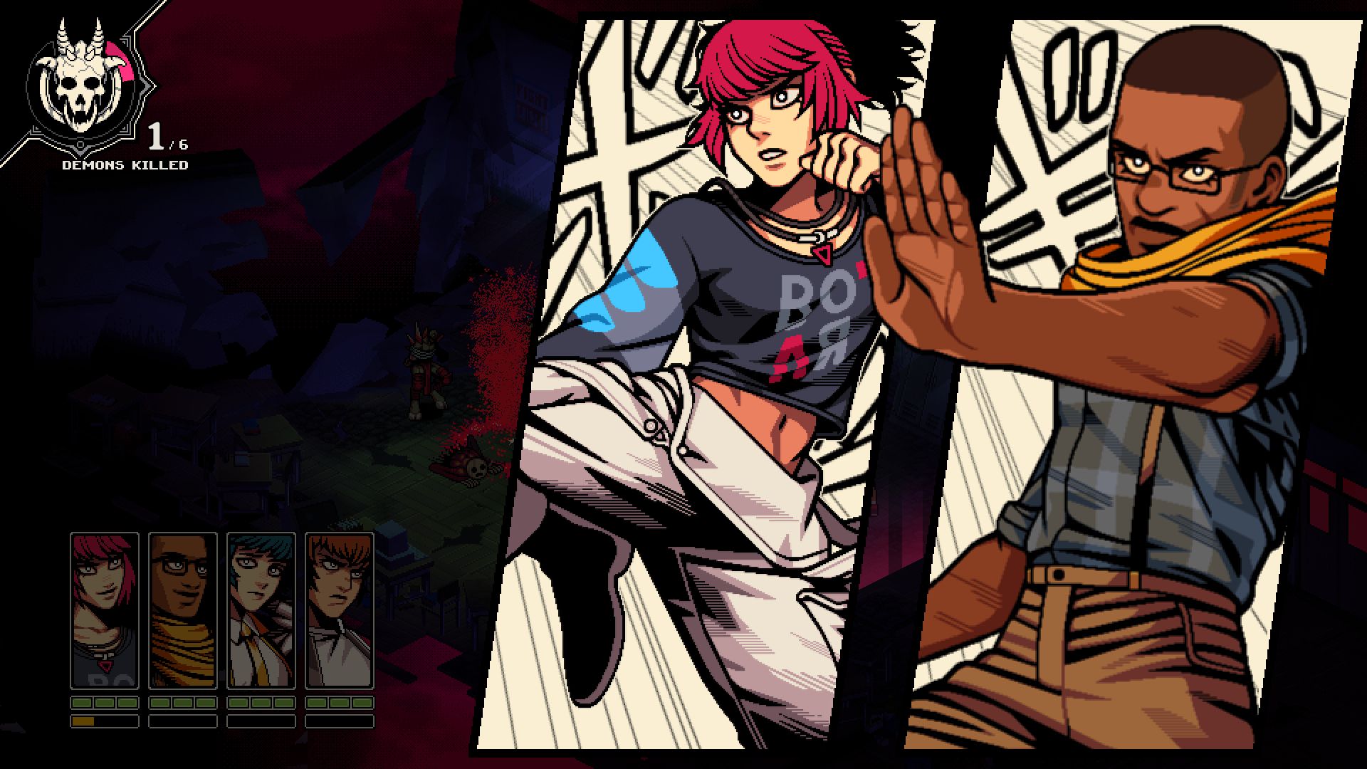 Demonschool - Character Portraits