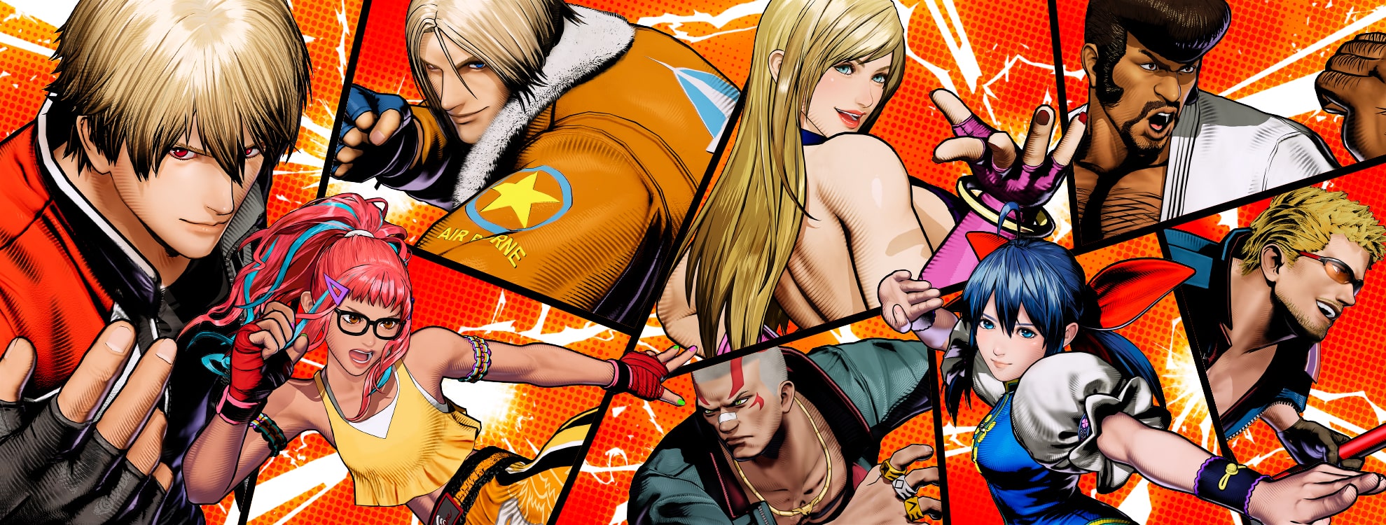 Fatal Fury City of the Wolves character roster