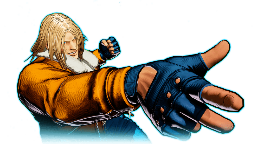 Terry Bogard ready to fight