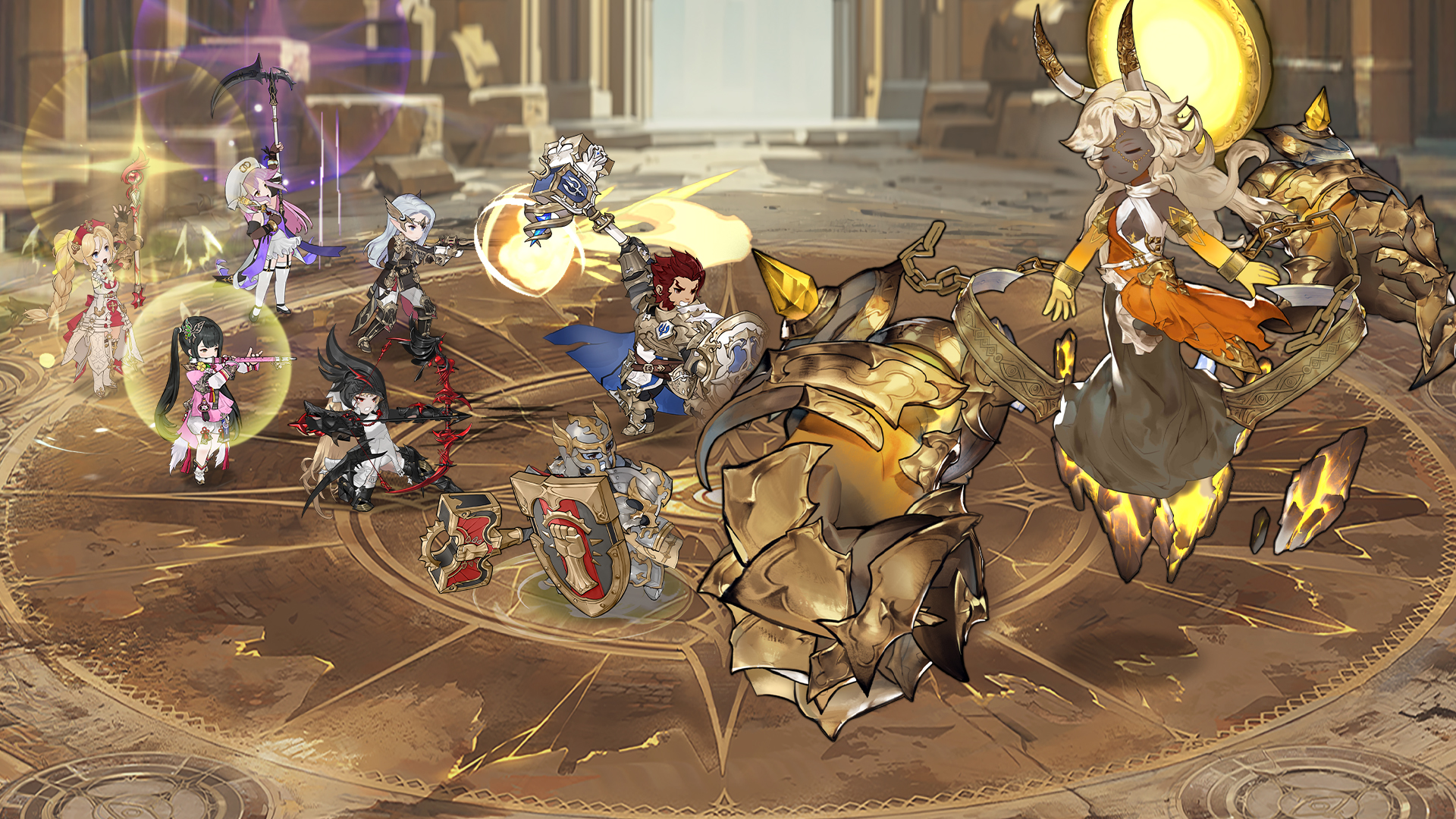 Gran Saga Idle: KNIGHTSxKNIGHTS Launches May 2024 with Time-Travel Knight Collection - Image 6