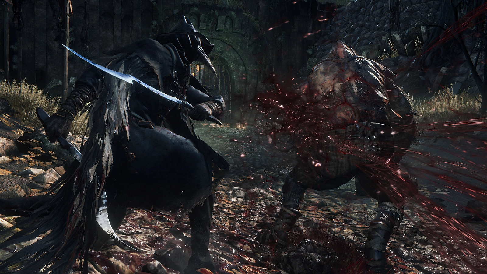 Bloodborne combat