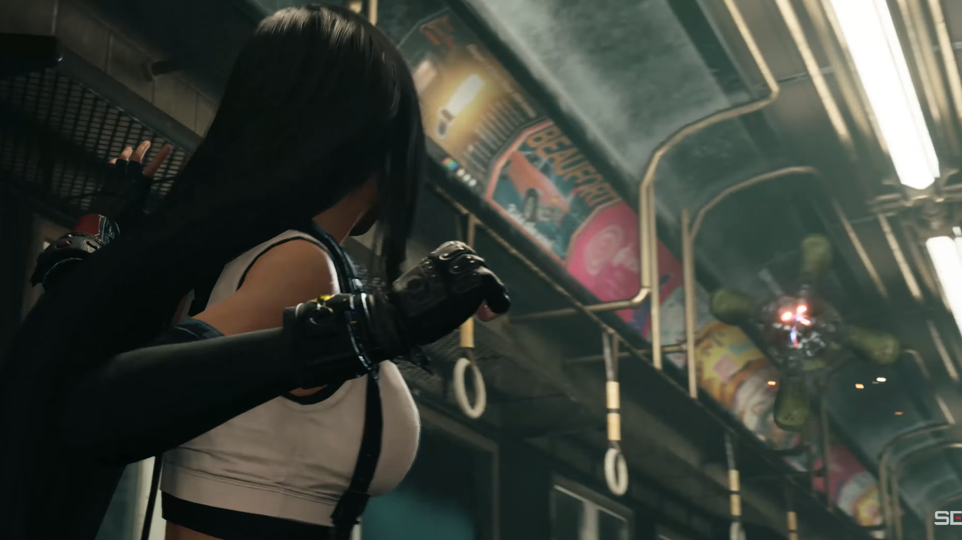 Tifa at Seventh Heaven bar