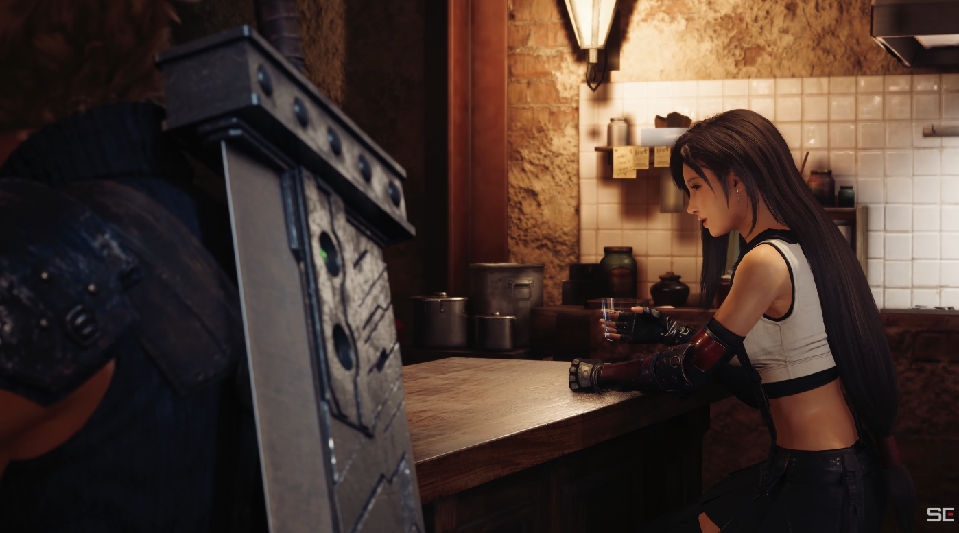 Tifa combat gameplay