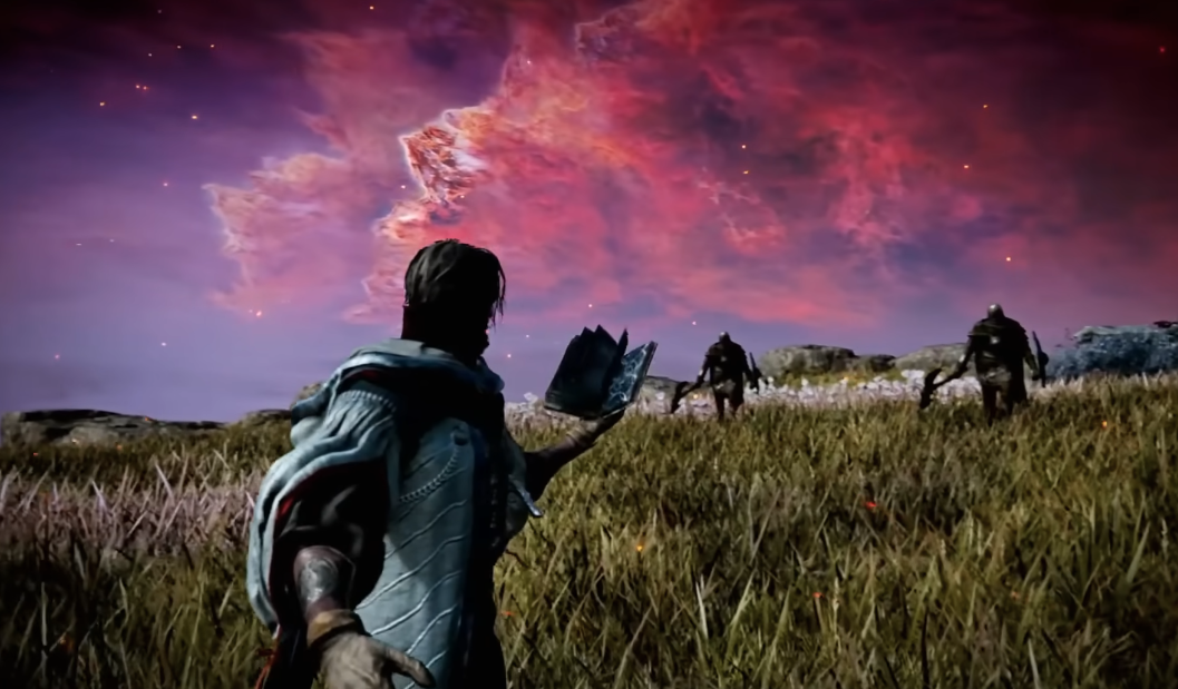 Red sky exploration in Elden Ring Nightreign