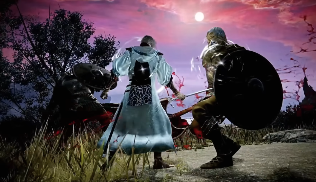 Co-op battle against armored enemies