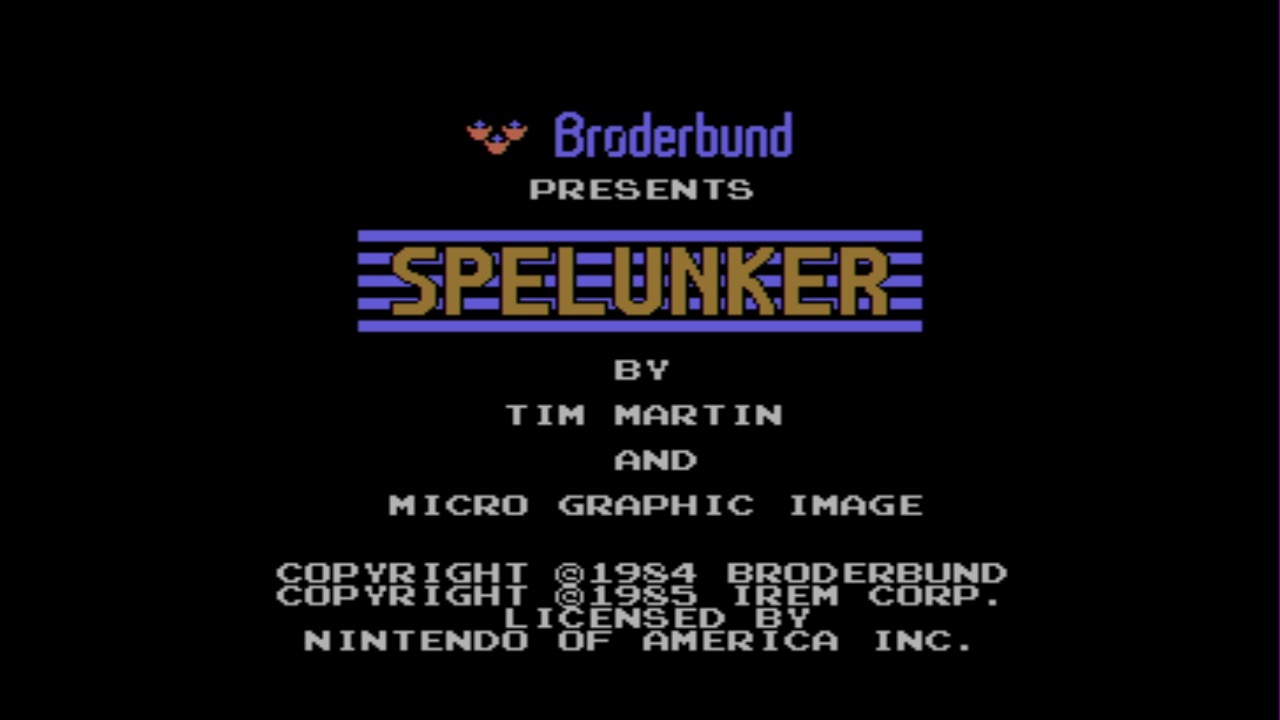 Spelunker series evolution