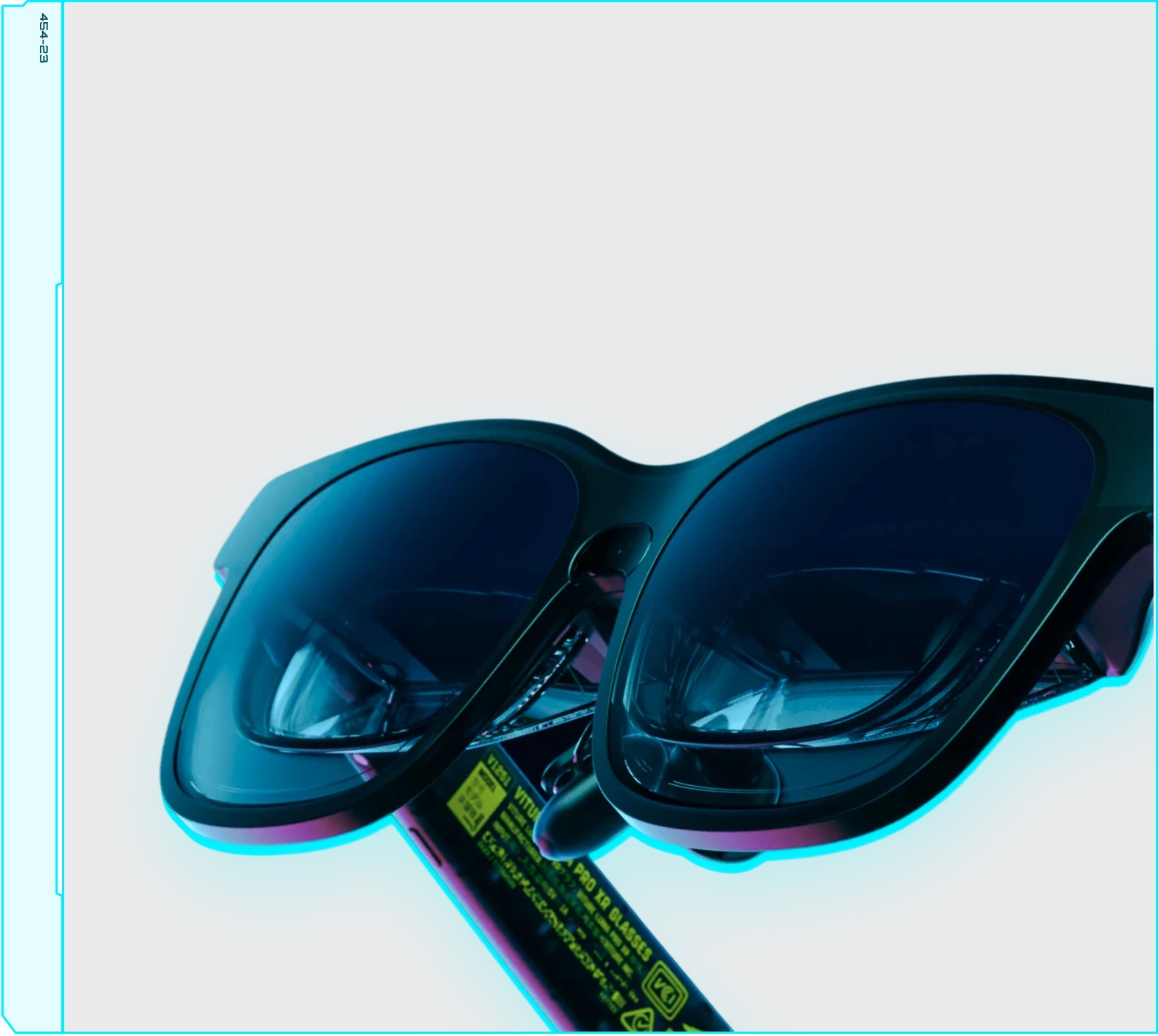 VITURE Luma Cyber glasses side profile