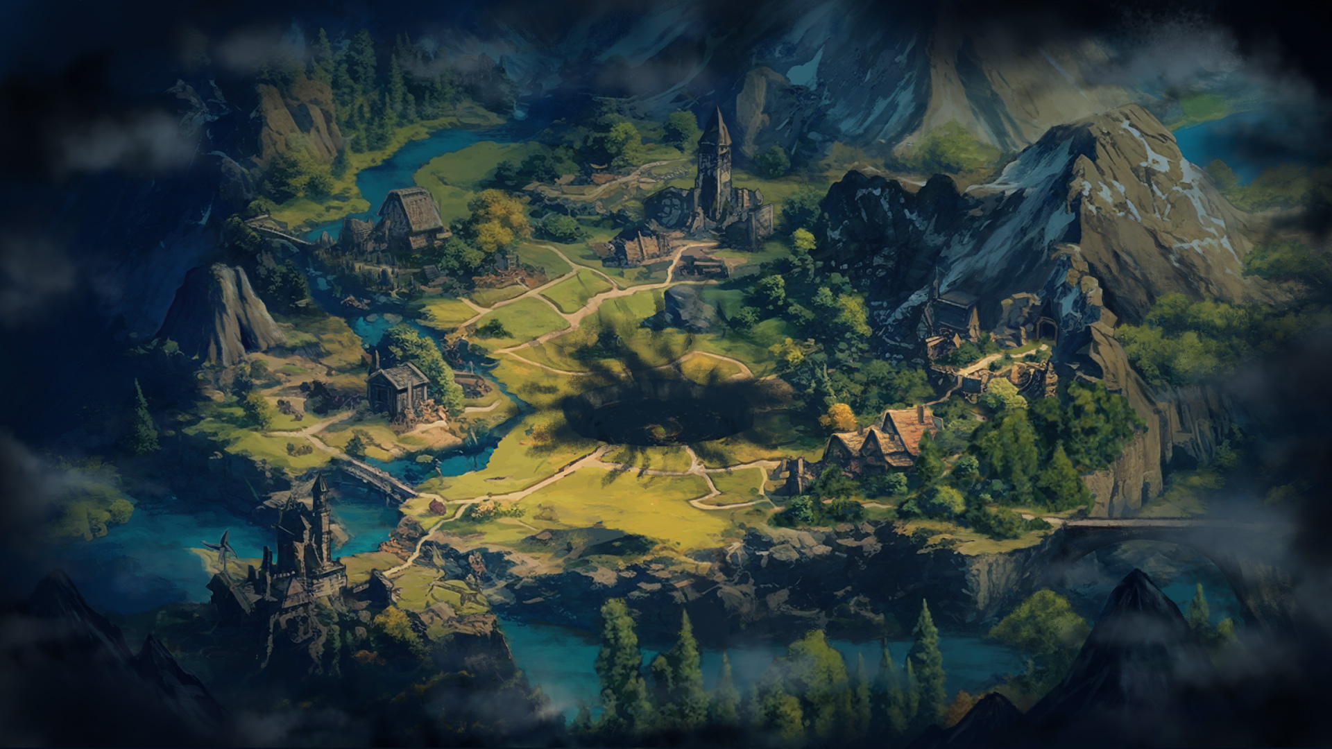 The world of Curse Warrior