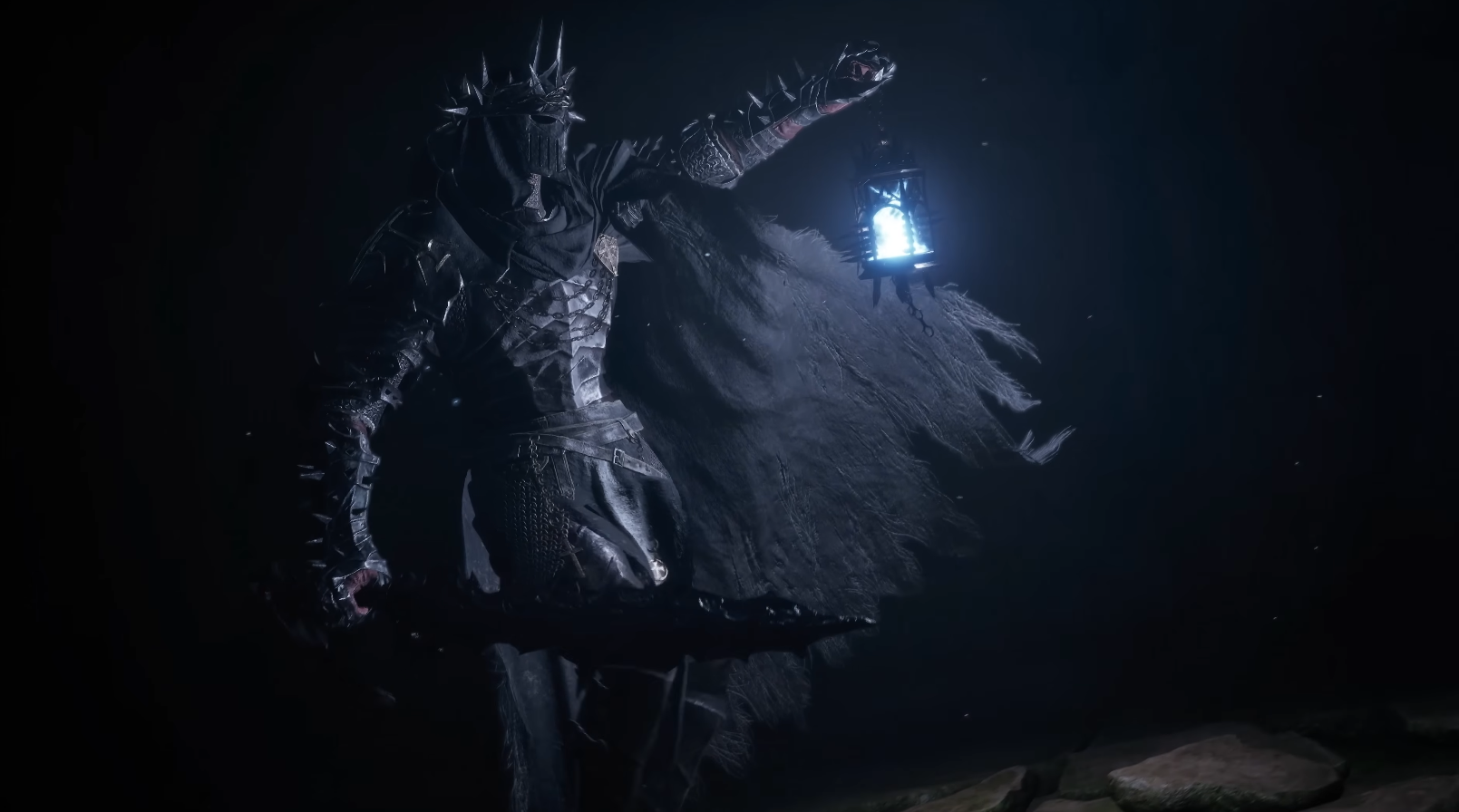 The chain-sword wielding Armored Warden