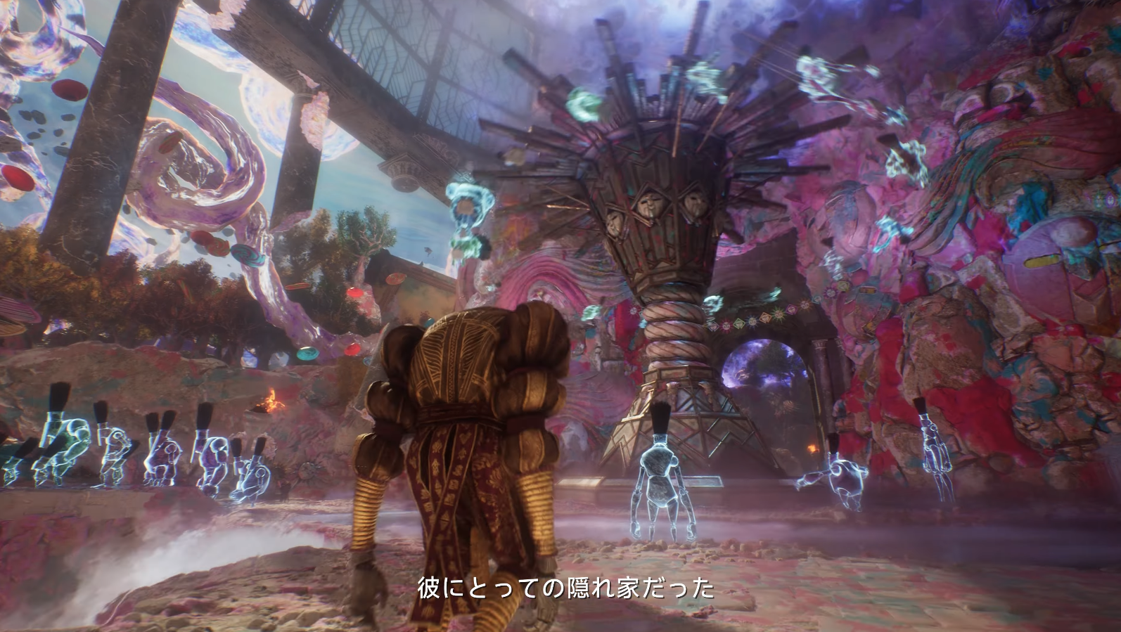 Character customization options