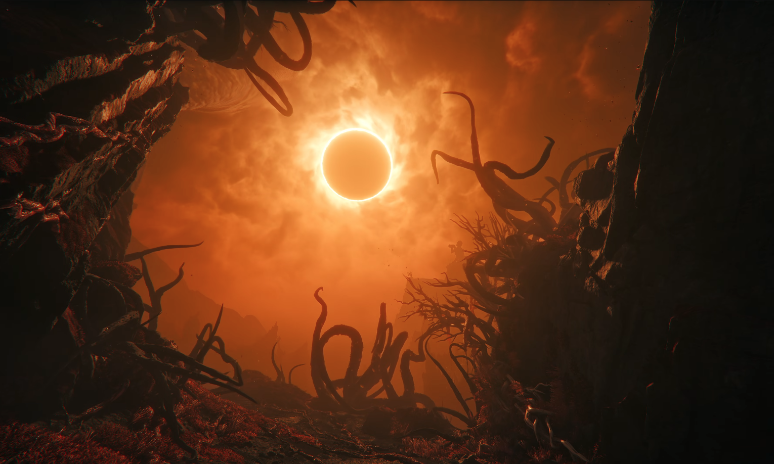 The eclipsed colony of Carcosa