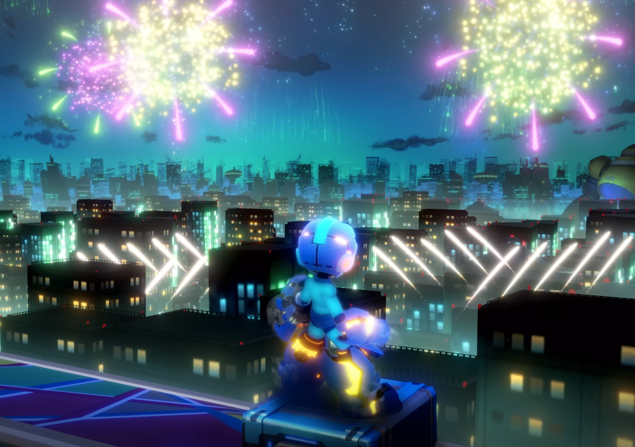 Classic Mega Man action evolved