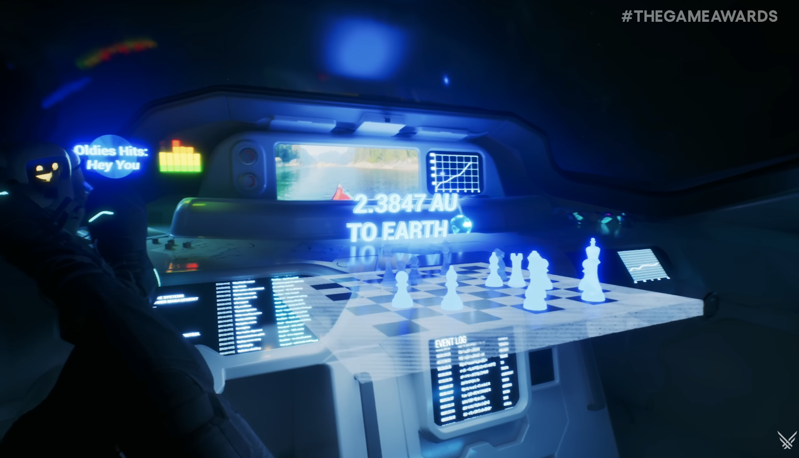 Inside the spacecraft before disaster strikes