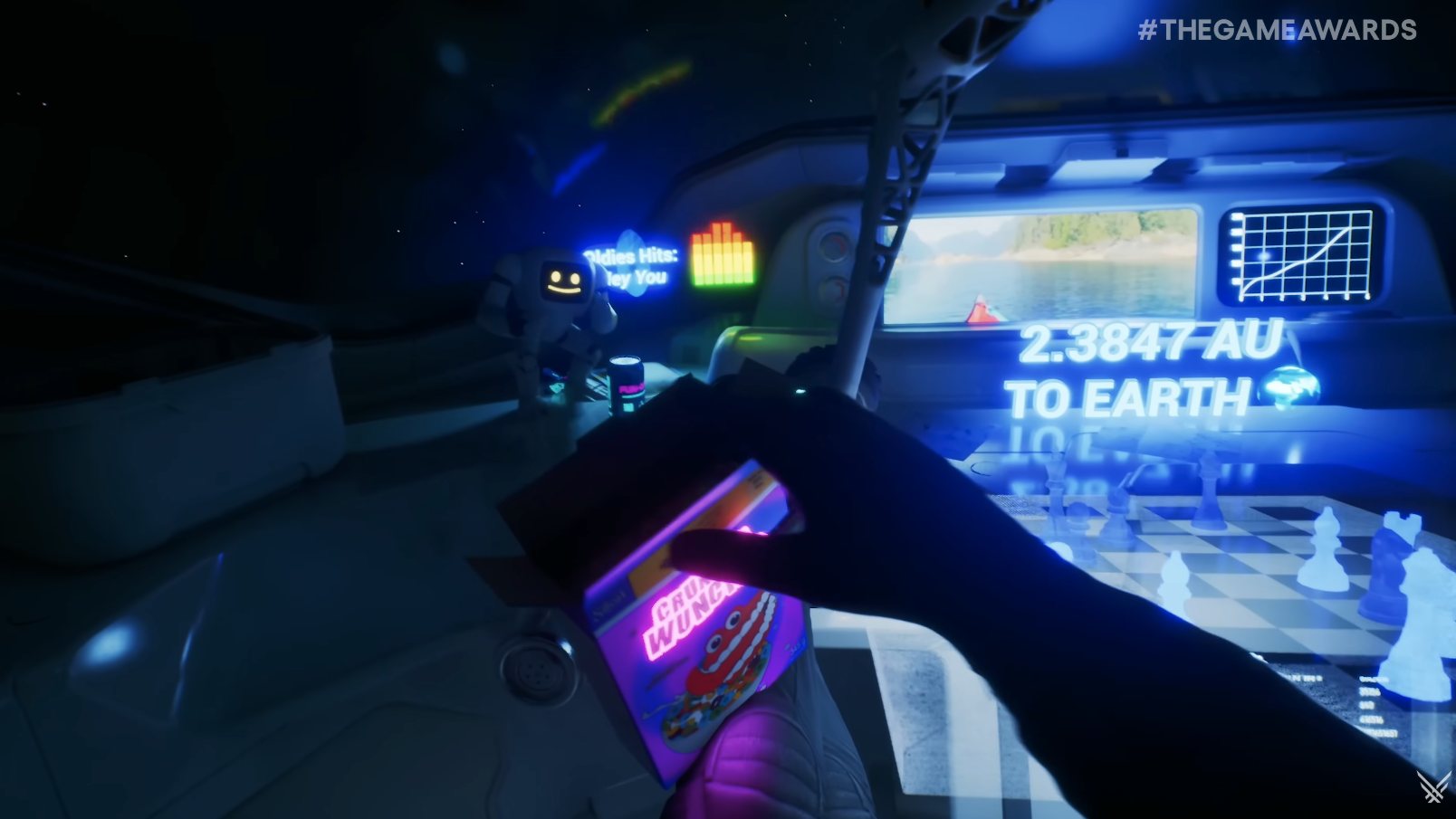 The distance from Earth grows impossibly large