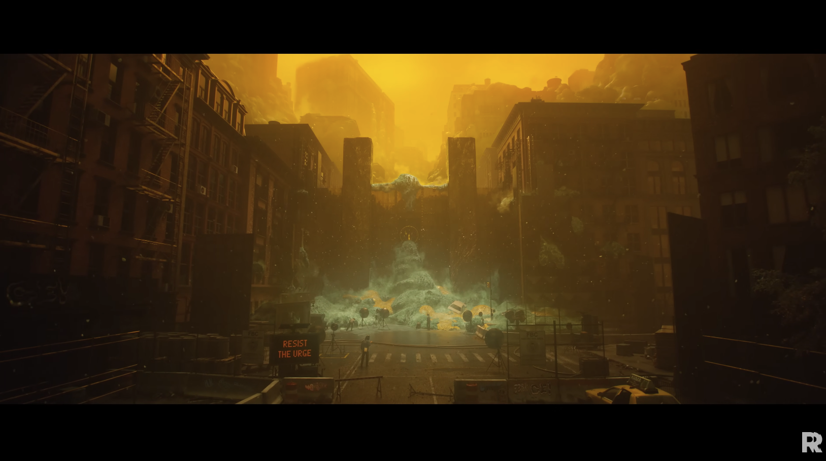 Manhattan transformed by supernatural forces
