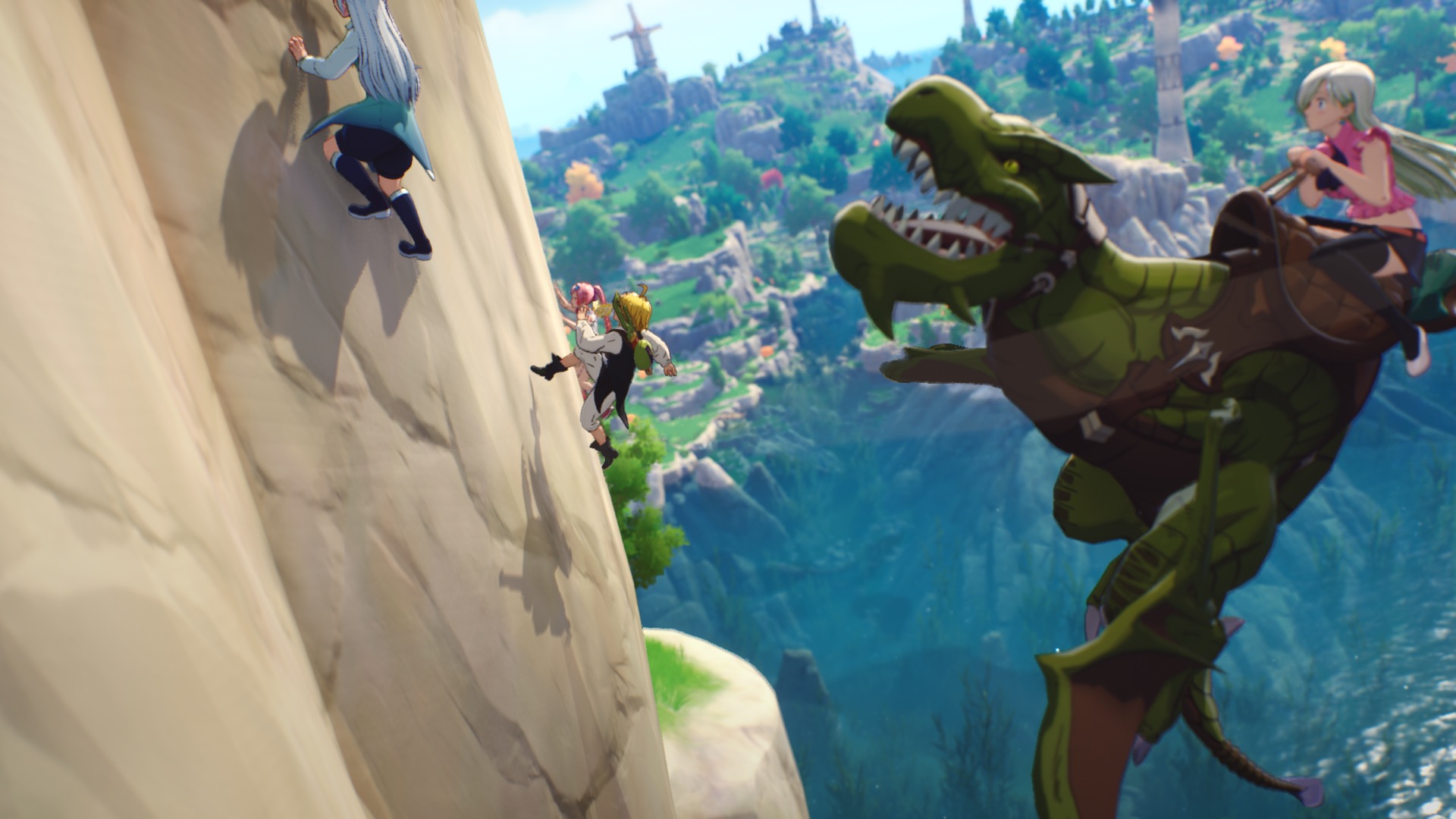 Open-world combat and exploration