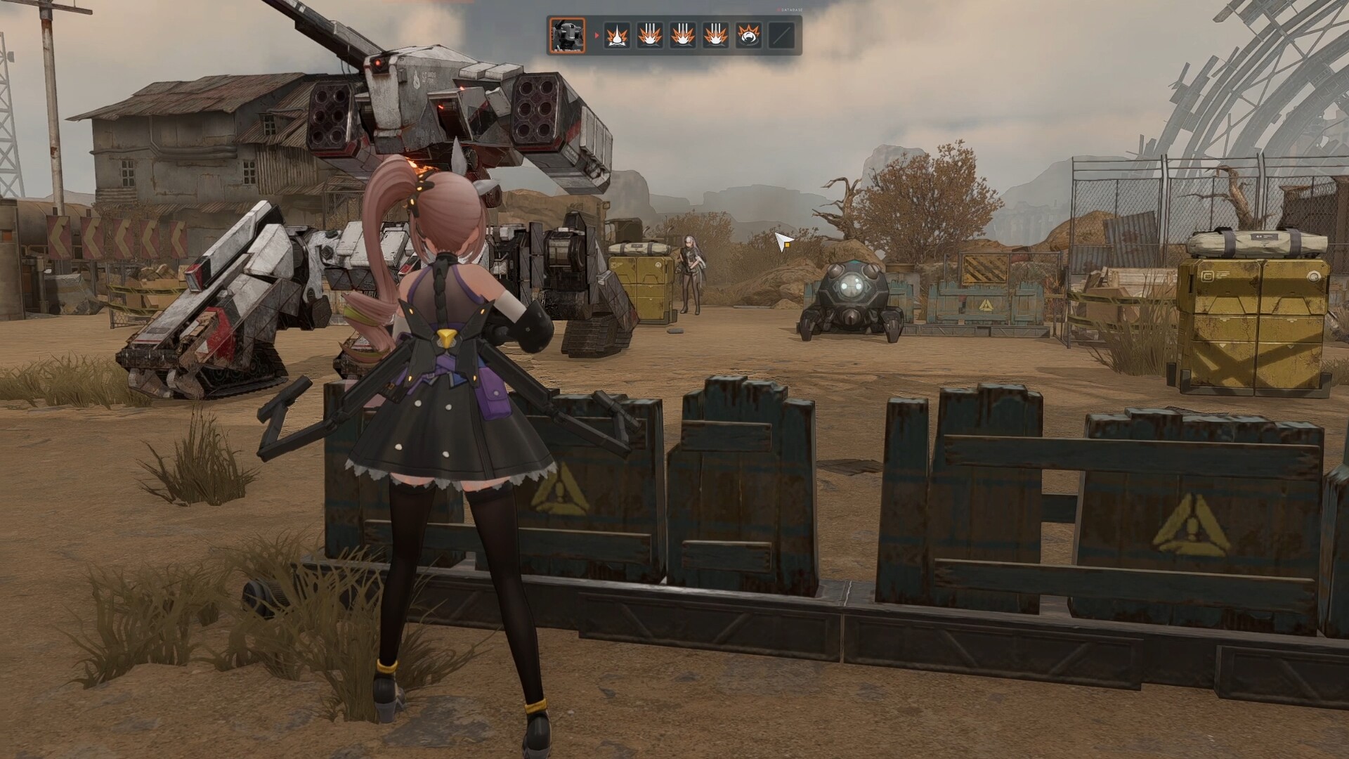 T-Doll exploration in the wasteland