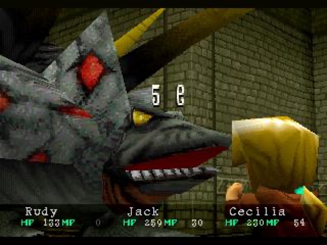 Battle against demon