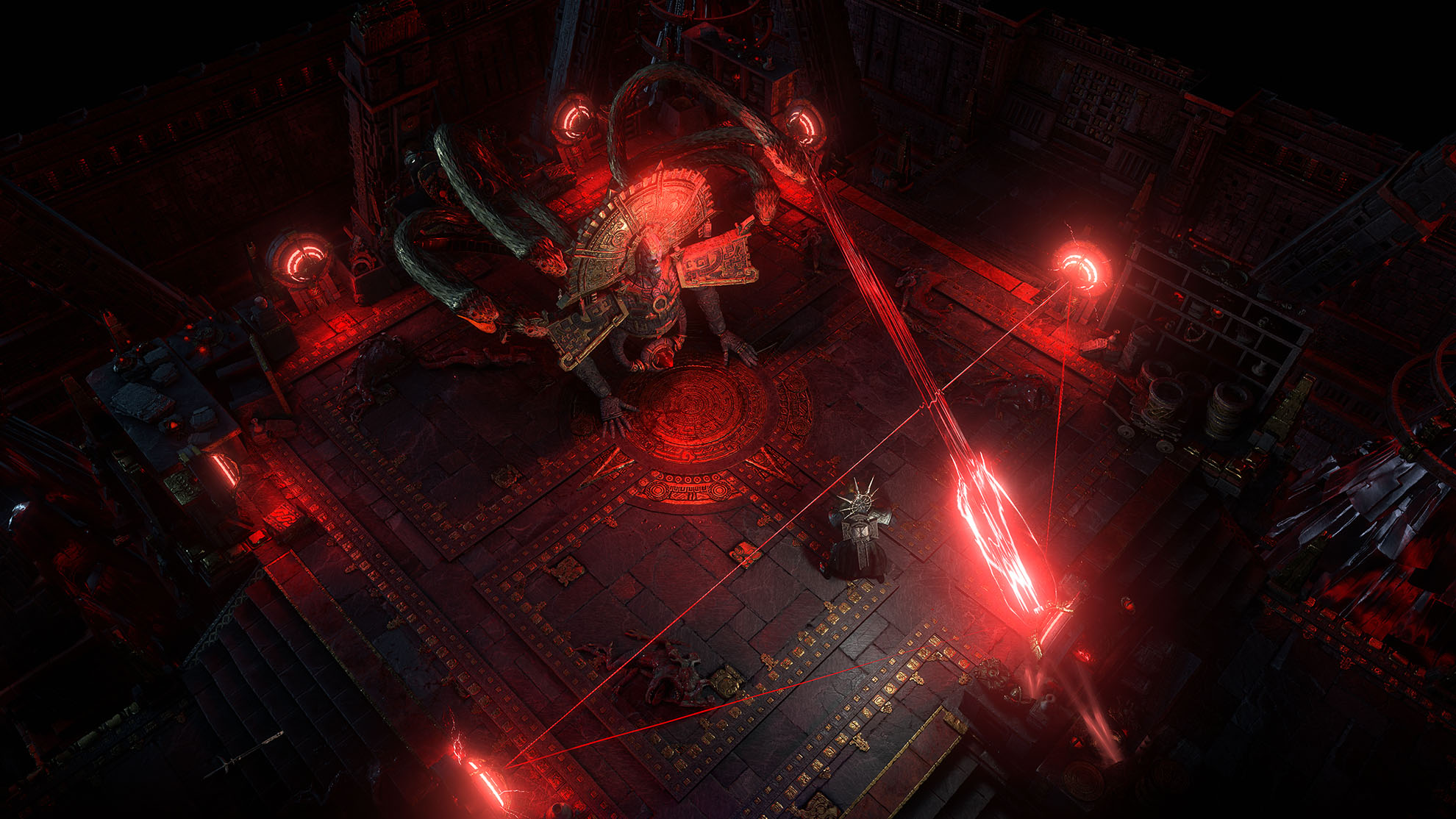 Vaal golem works environment in Path of Exile 2