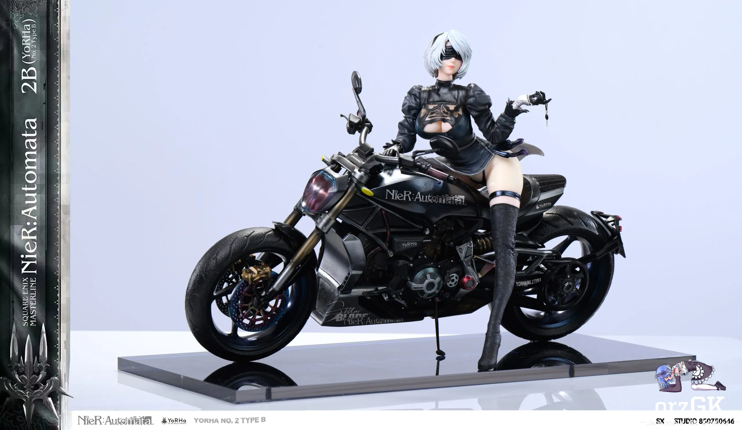 Motorcycle detail shot