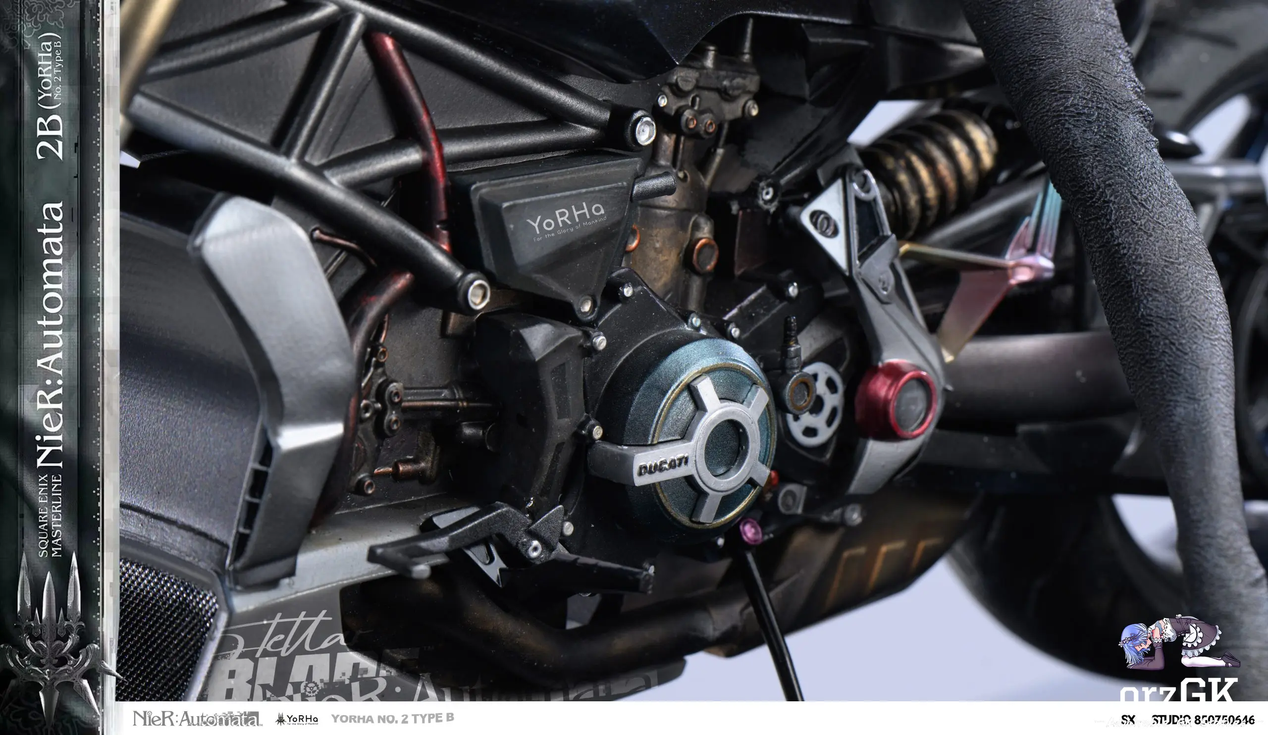 Full statue showcase