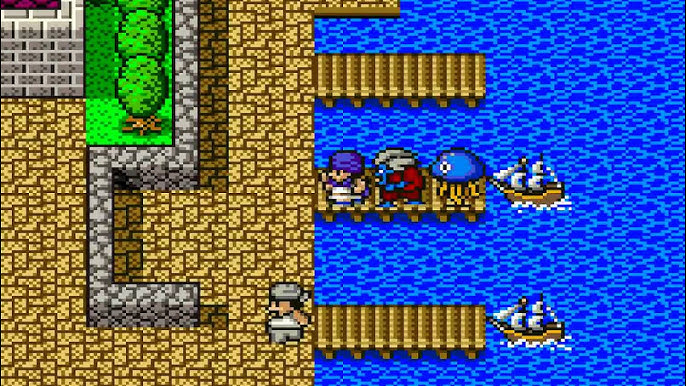 Sailing to new adventures across the vast game world