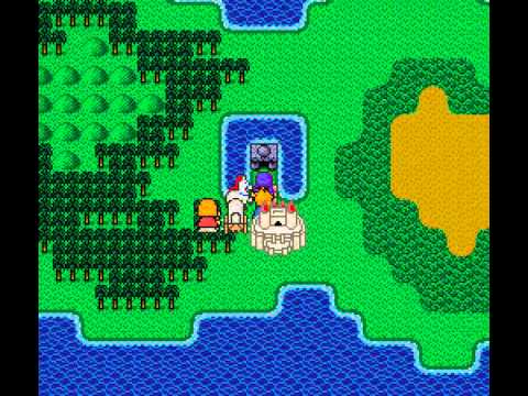 The expansive world map showing the scope of the adventure