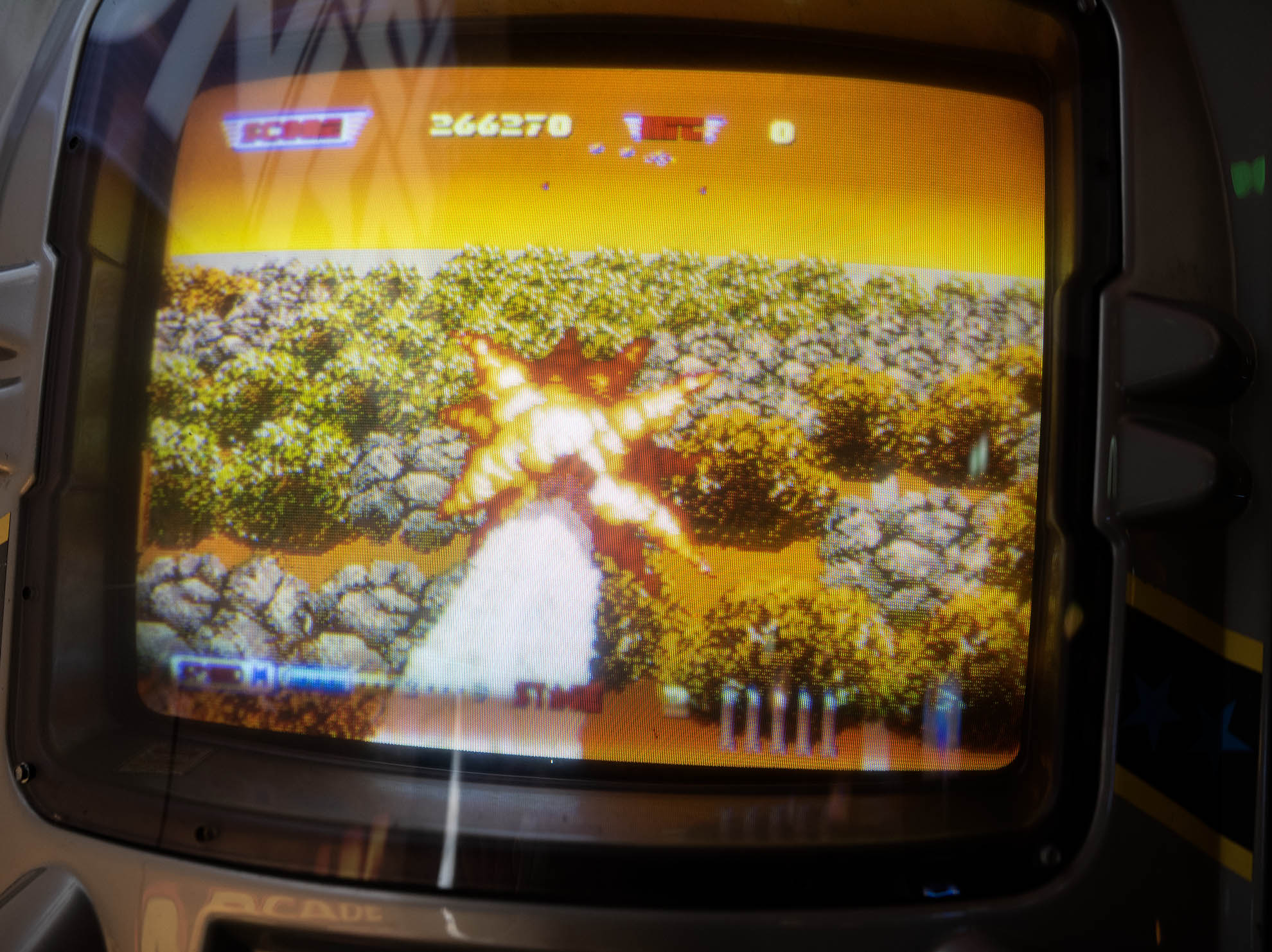 After Burner explosion effects