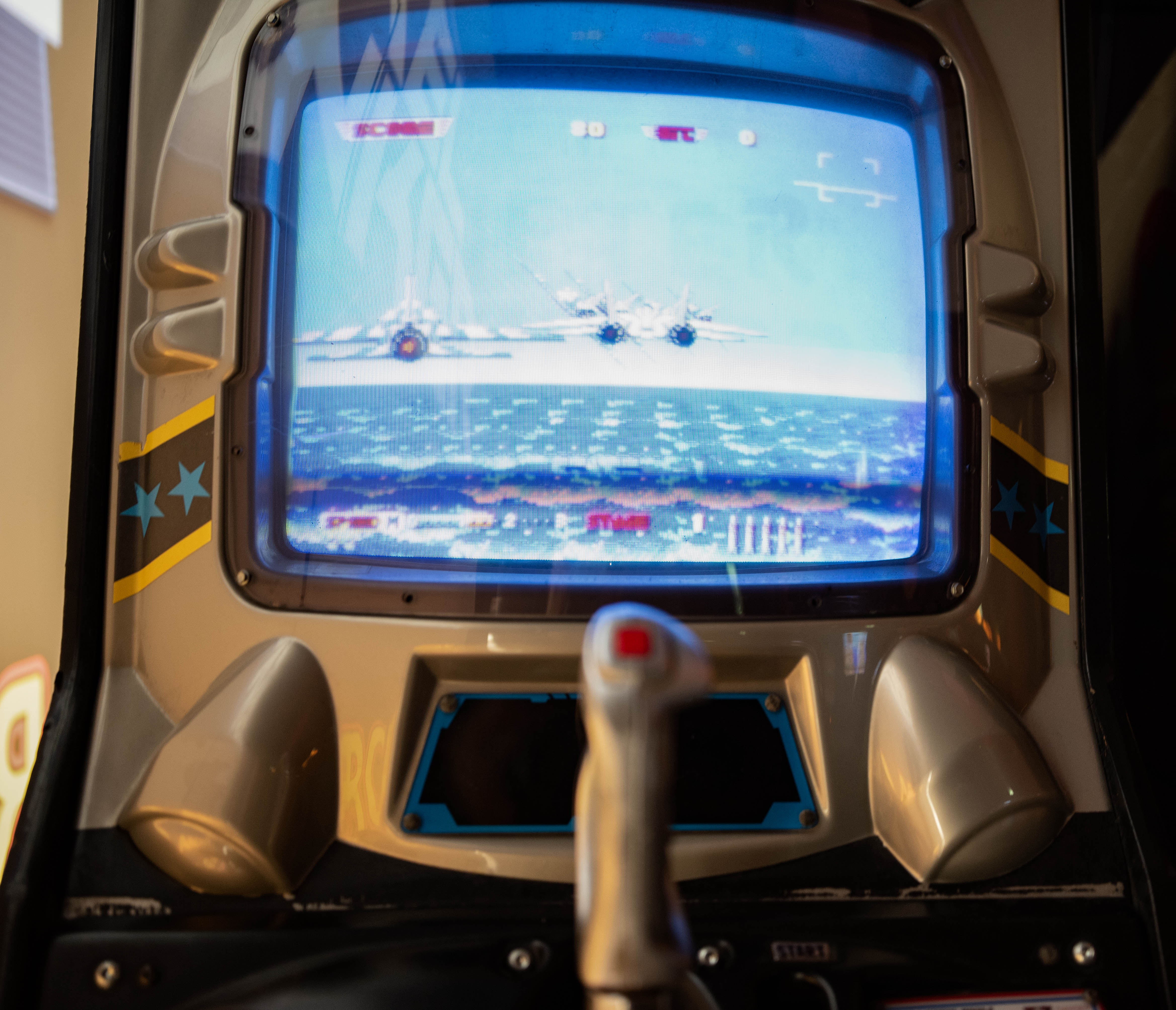 After Burner deluxe cabinet full view