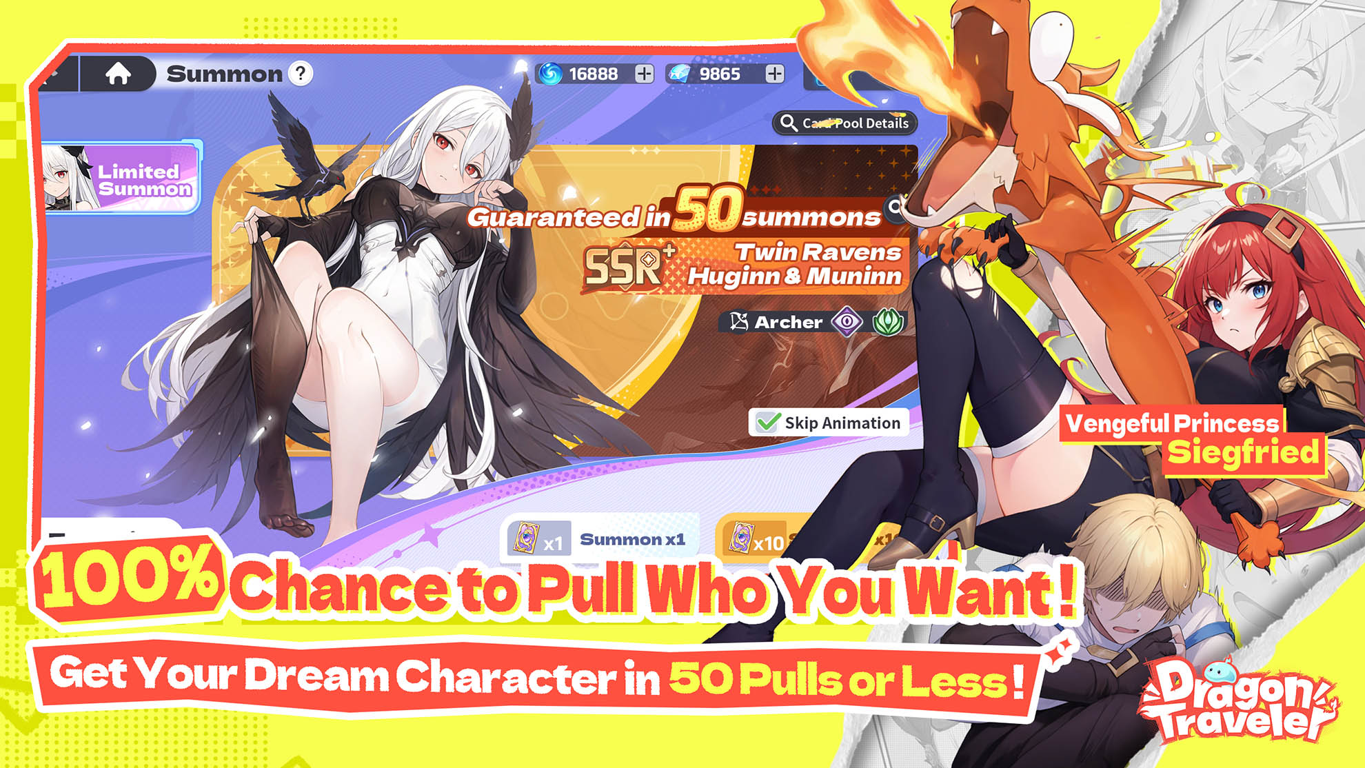 Dragon Traveler gameplay showing character interactions