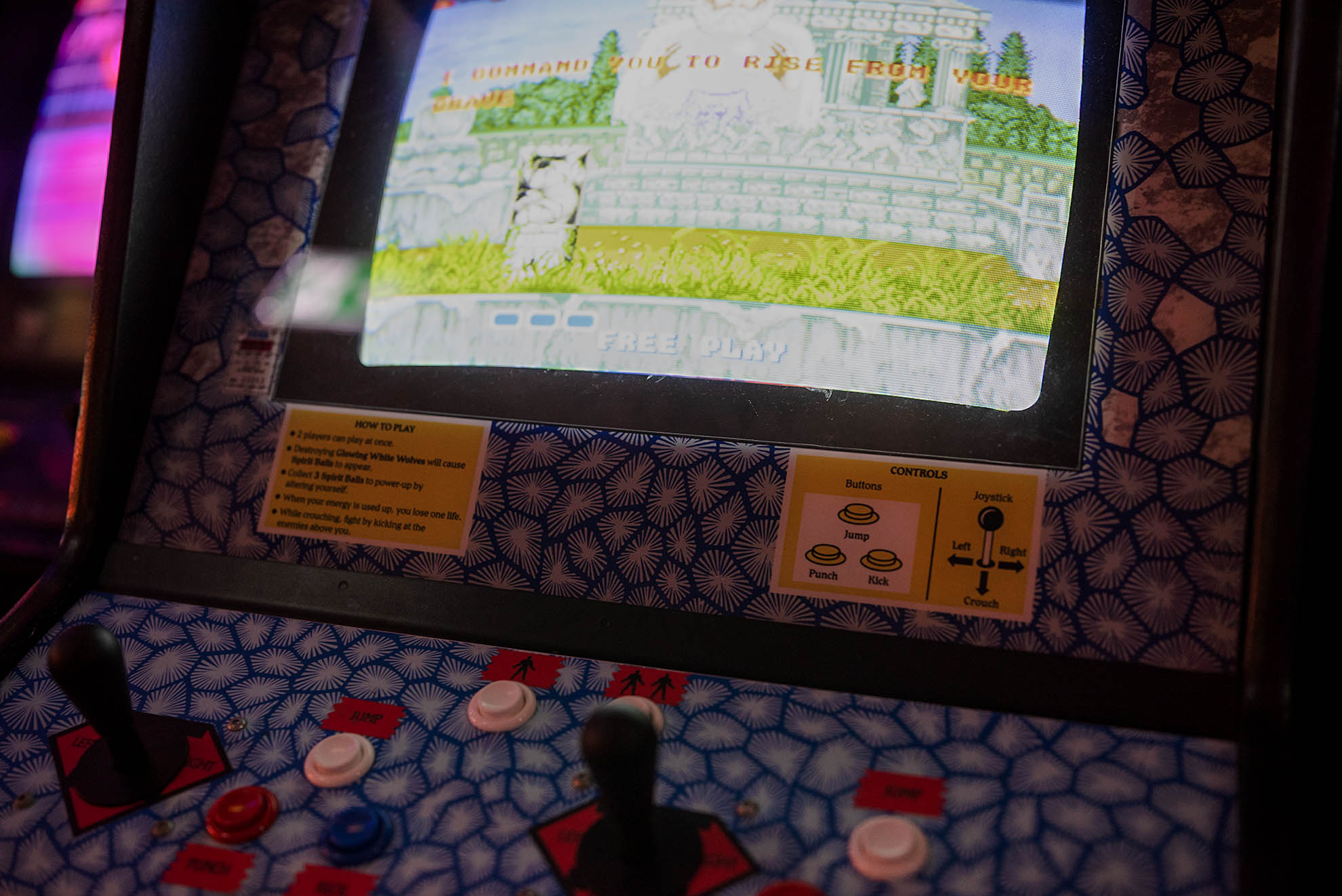 Gameplay showing combat