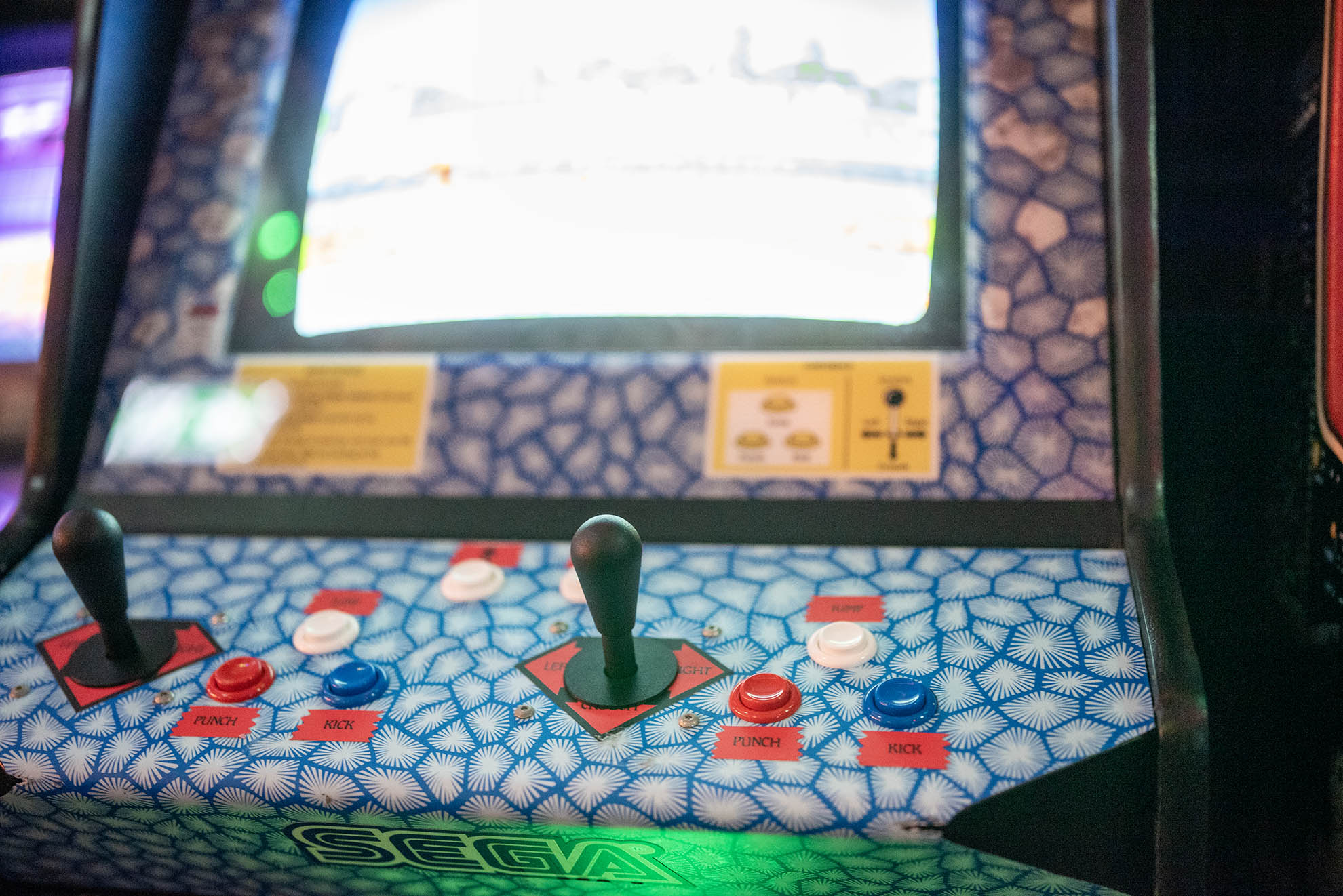 Classic Altered Beast cabinet at The Pixel Bunker