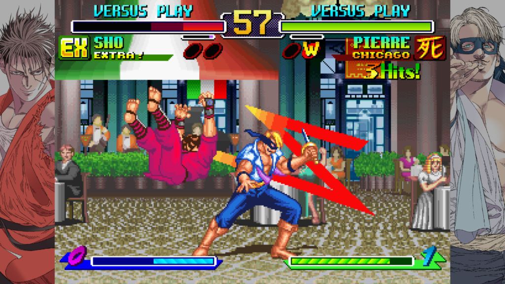 3v3 tag team combat with OverGear mechanic